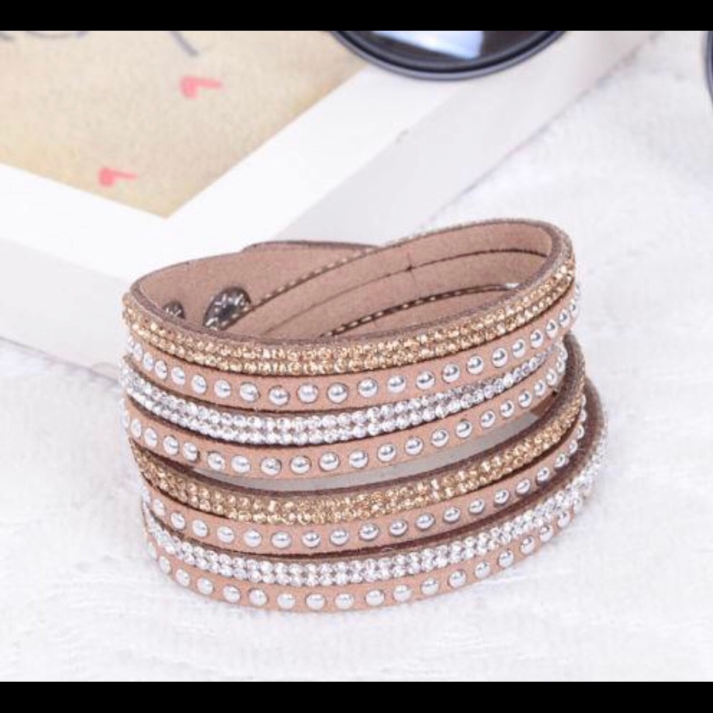 Tan Wrap Bracelet